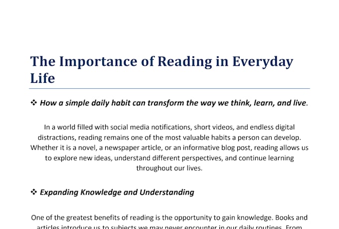 write informative and educational blog articles